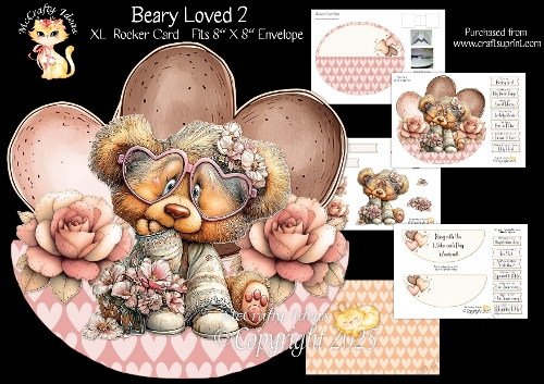 Beary Loved 2 Rocker Mini Kit