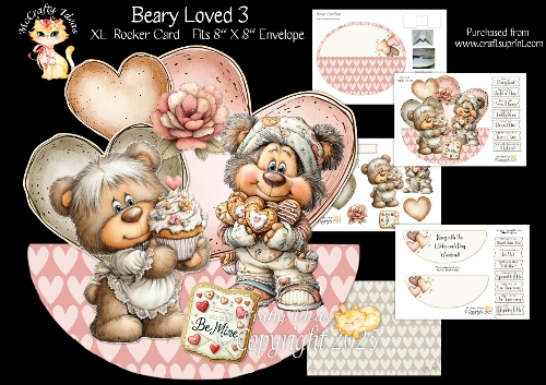 Beary Loved 3 Rocker Mini Kit