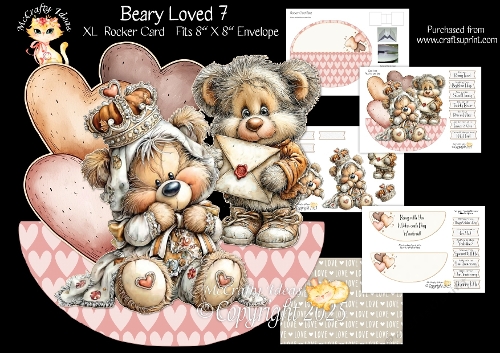 Beary Loved 7 Rocker Mini Kit