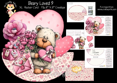 Beary Loved 9 Rocker Mini Kit