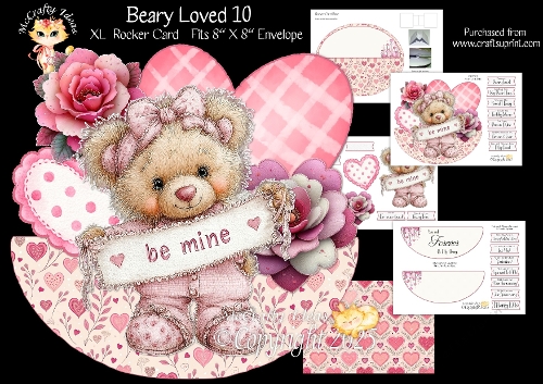Beary Loved 10 Rocker Mini Kit
