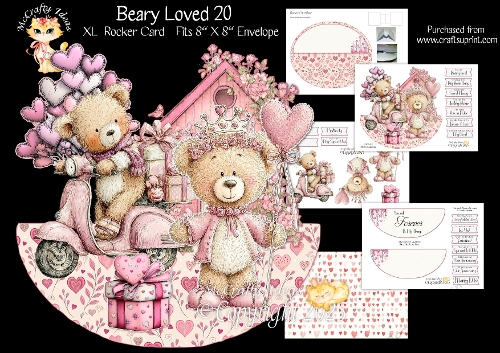 Beary Loved 20 Rocker Mini Kit