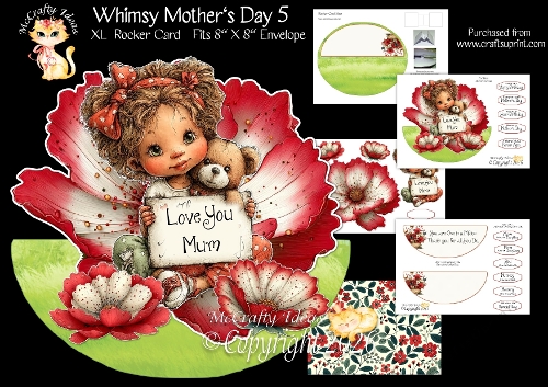 Whimsy Mothers Day 5 Rocker
