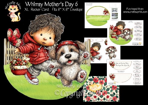 Whimsy Mothers Day 6 Rocker