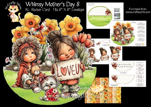 Whimsy Mothers Day 8 Rocker