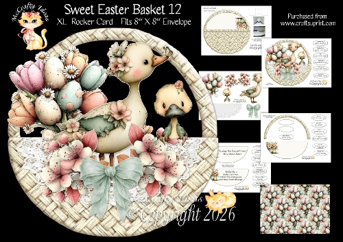 cup1432803_905 - Sweet Easter Basket 12 Rocker