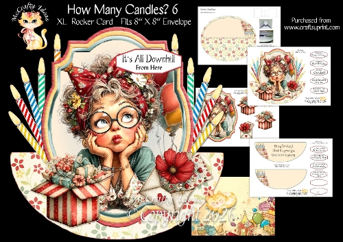 How Many Candles? 6 Rocker