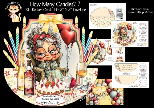 How Many Candles? 7 Rocker