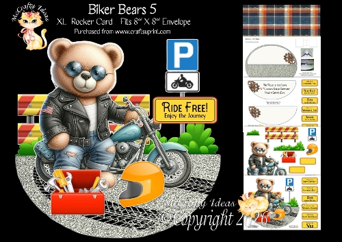 Biker Bears 5 Rocker