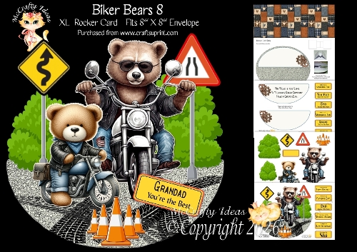 Biker Bears 8 Rocker