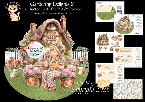 Gardening Delights 8 Rocker
