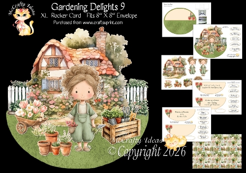 Gardening Delights 9 Rocker