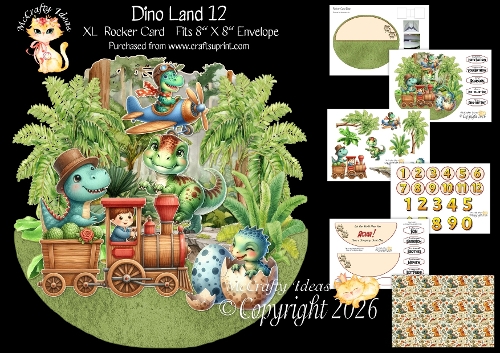 Dino Land 12 Rocker