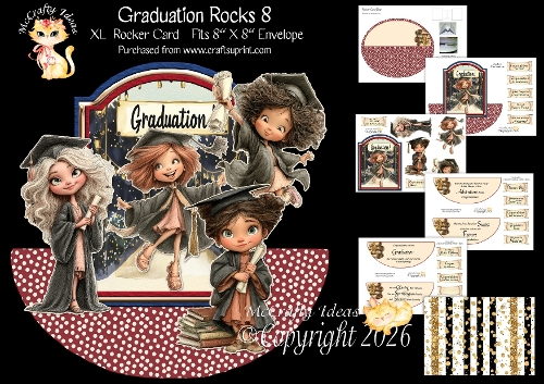 Graduation Rocks 8 Rocker