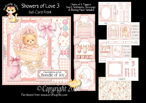 Showers of Love 3 6x6