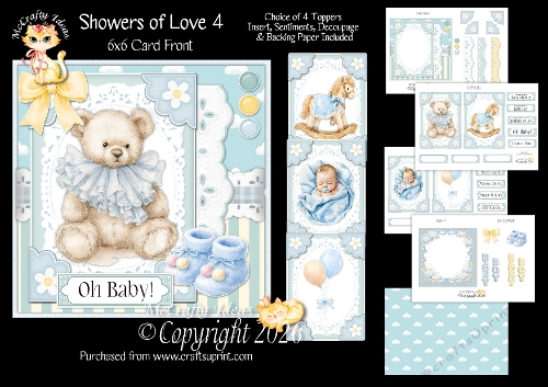 Showers of Love 4 6x6