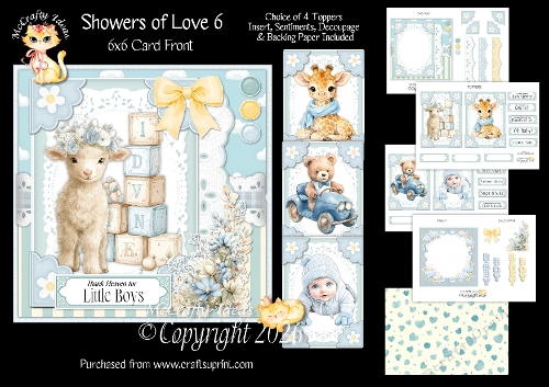 Showers of Love 6 6x6