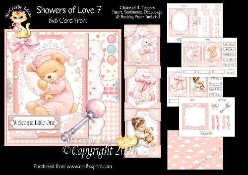 Showers of Love 7 6x6