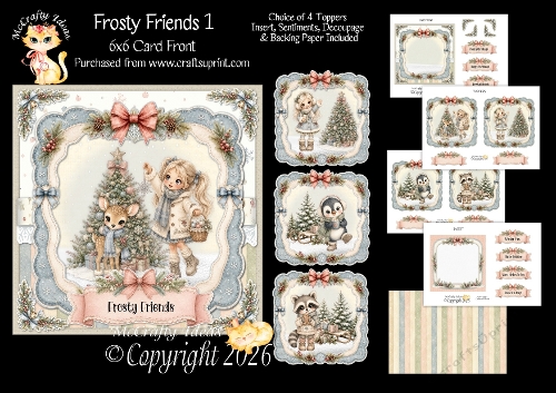 Frosty Friends 1 6x6