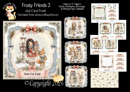 Frosty Friends 3 6x6