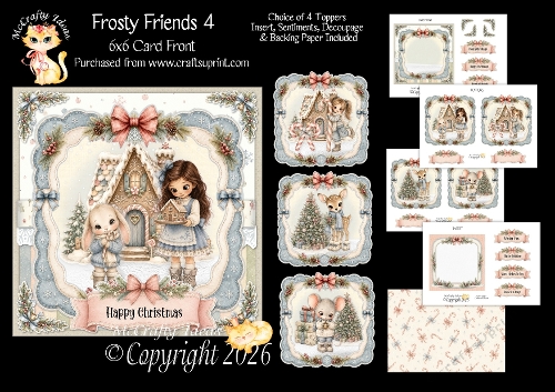 Frosty Friends 4 6x6
