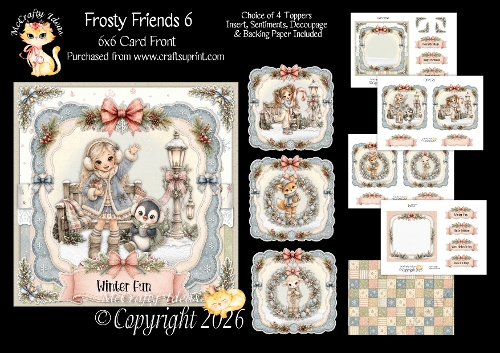 Frosty Friends 6 6x6