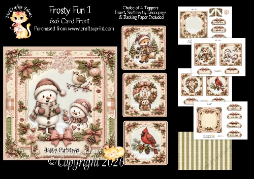 Frosty Fun 1 6x6