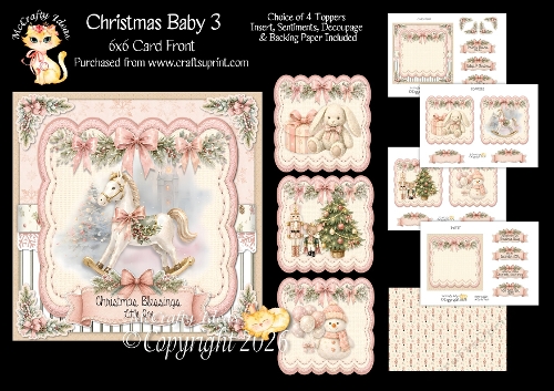 Christmas Baby 3 6x6