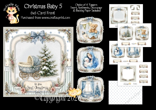 Christmas Baby 5 6x6