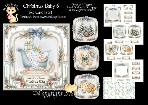 Christmas Baby 6 6x6
