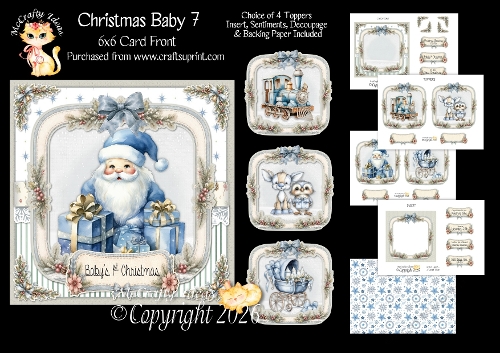 Christmas Baby 7 6x6