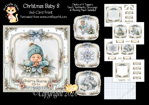 Christmas Baby 8 6x6