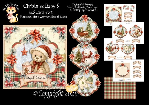 Christmas Baby 9 6x6