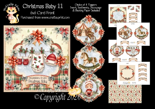 Christmas Baby 11 6x6