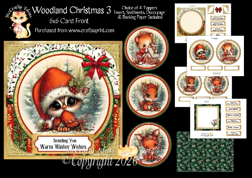 cup1454245_905 - Woodland Christmas 3 6x6