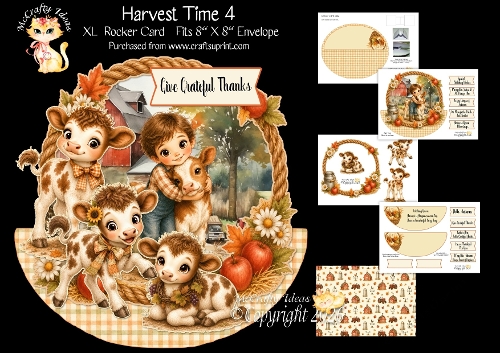 Harvest Time 4 Rocker