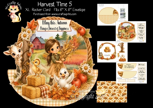 Harvest Time 5 Rocker