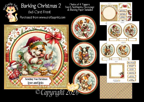 Barking Christmas 2 6x6