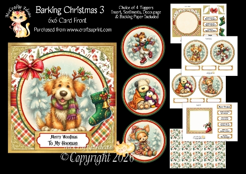 Barking Christmas 3 6x6