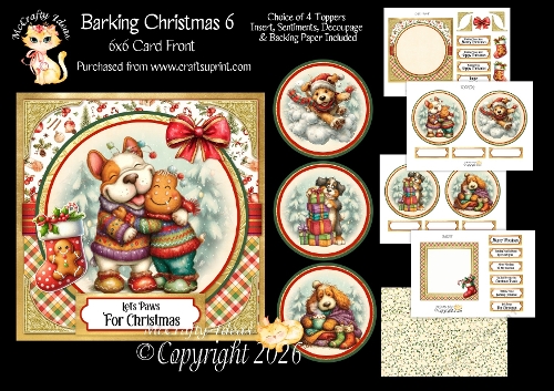 Barking Christmas 6 6x6