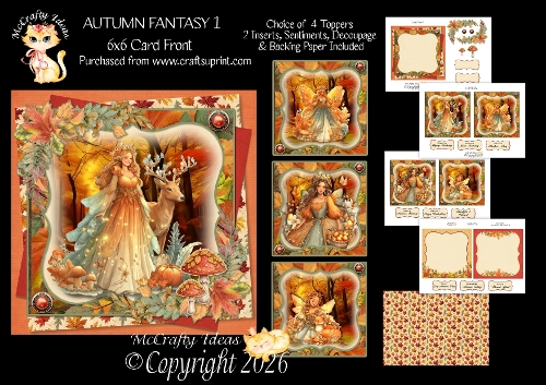 Autumn Fantasy 1 6x6