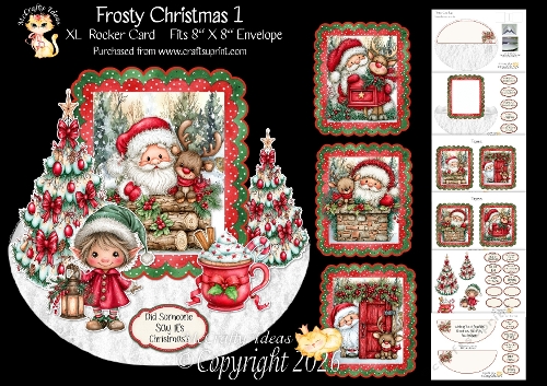 Frosty Christmas 1 Rocker