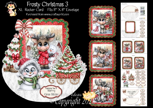Frosty Christmas 3 Rocker