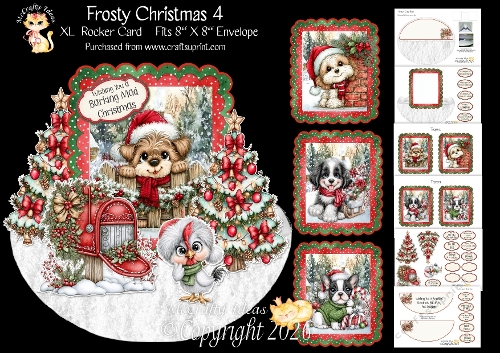 Frosty Christmas 4 Rocker