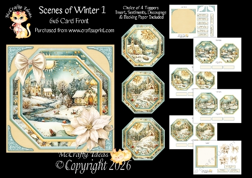 Scenes of Winter 1 6x6