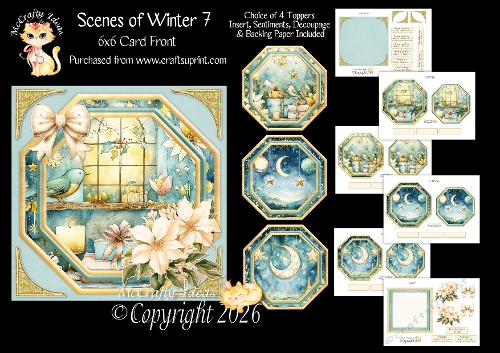 Scenes of Winter 7 6x6