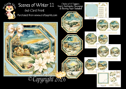 Scenes of Winter 11 6x6