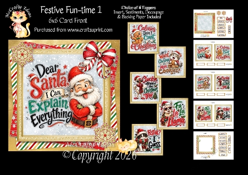 Festive Fun-time 1 6x6