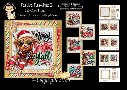 Festive Fun-time 2 6x6