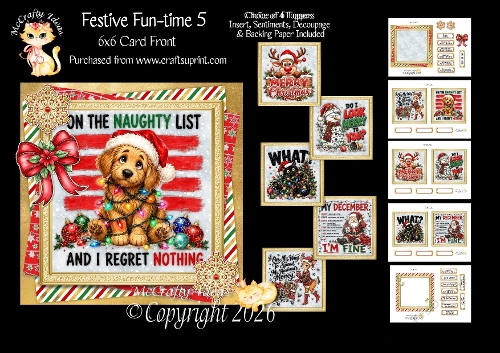 Festive Fun-time 5 6x6